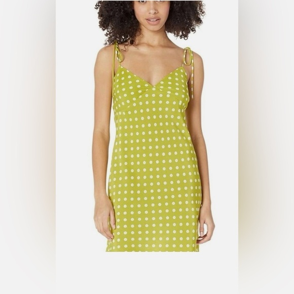 Levi's Gem Slip Dress Sweet Daisy Split Pea - Picture 1 of 5